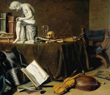 Naturaleza muerta clásica Painting - Spinario bodegón Pieter Claesz